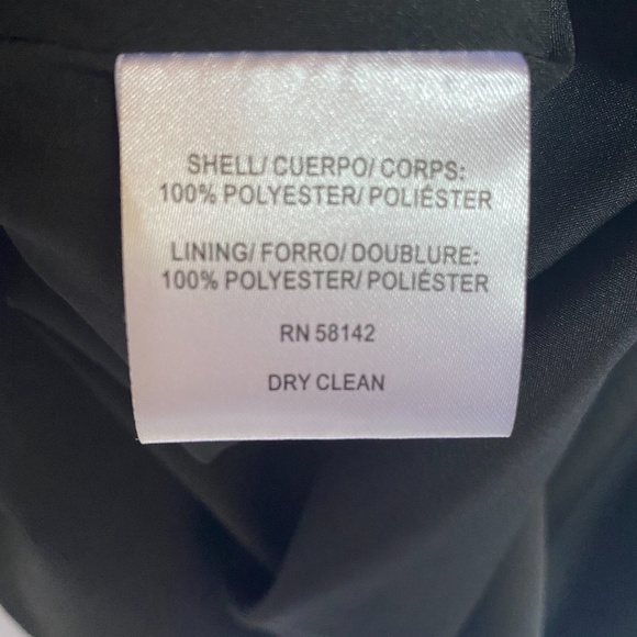 Gal Meets Glam Black Octavia Crepe One Shoulder Fl - Picture 5 of 7